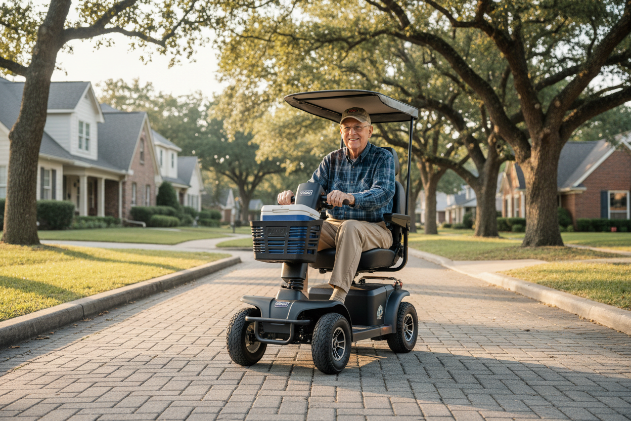 Top Benefits of Using a Mobility Scooter for Seniors