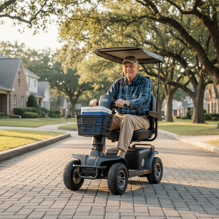 Top Benefits of Using a Mobility Scooter for Seniors