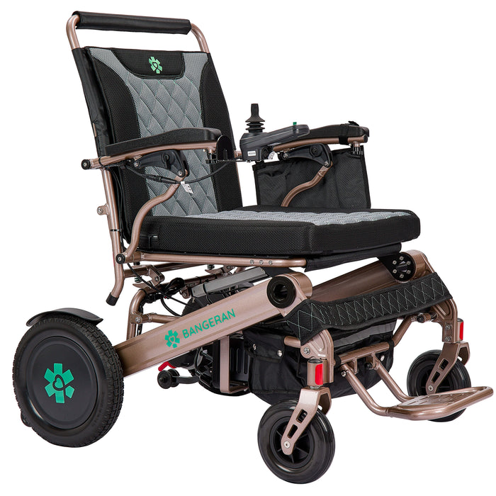 Bangeran Mammoth EX Heavy Duty Folding Power Wheelchair - 500 lb Capacity