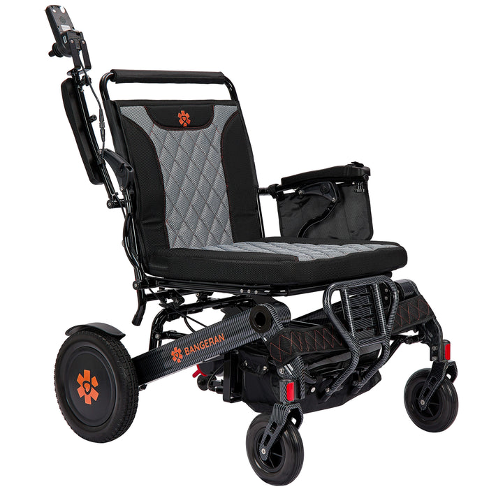 Bangeran Mammoth EX Heavy Duty Folding Power Wheelchair - 500 lb Capacity