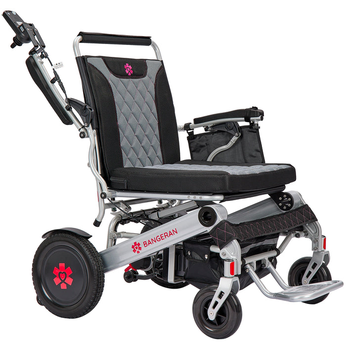 Bangeran Mammoth EX Heavy Duty Folding Power Wheelchair - 500 lb Capacity