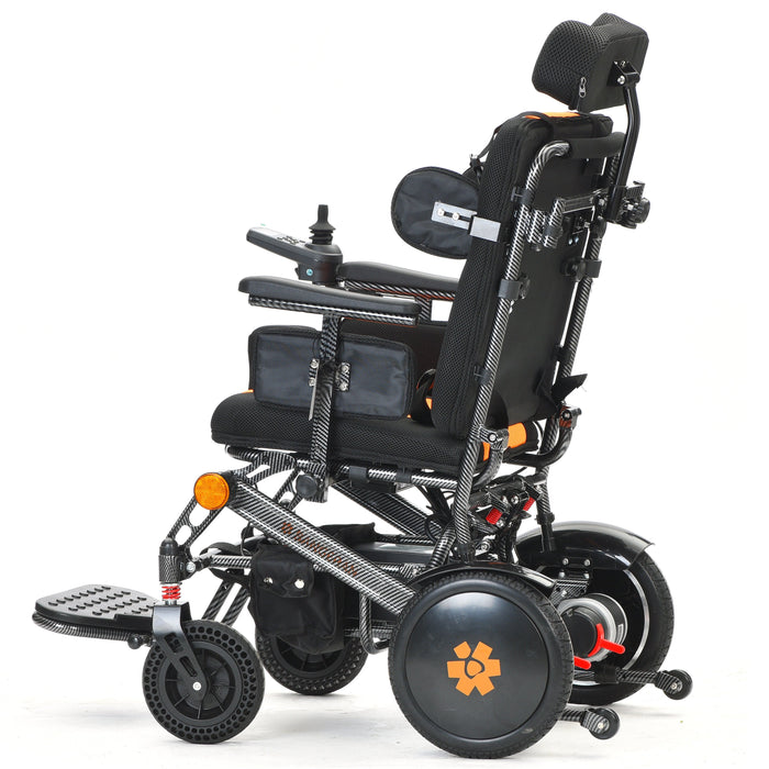 Bangeran Pegasus Upgraded Pediatric Power Wheelchair with Headrest - 265 lb Capacity