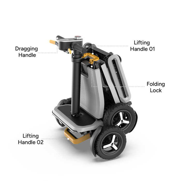 Paiseec L5 mobility scooter - view 5