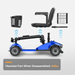 Paiseec D1 mobility scooter - view 4