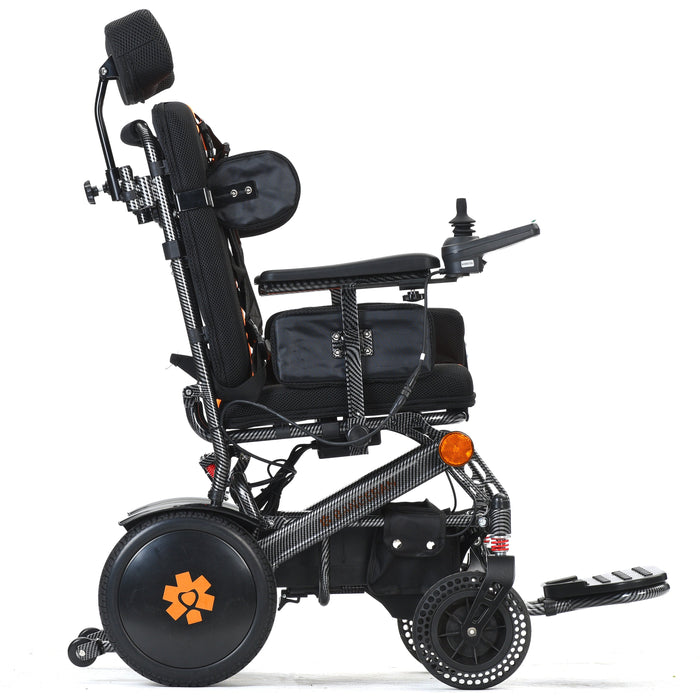 Bangeran Pegasus Upgraded Pediatric Power Wheelchair with Headrest - 265 lb Capacity