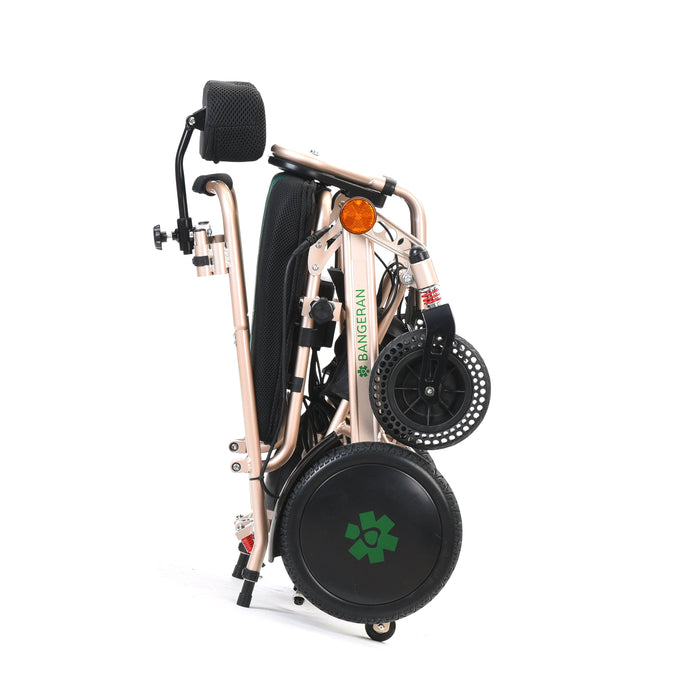 Bangeran Pegasus Upgraded Pediatric Power Wheelchair with Headrest - 265 lb Capacity