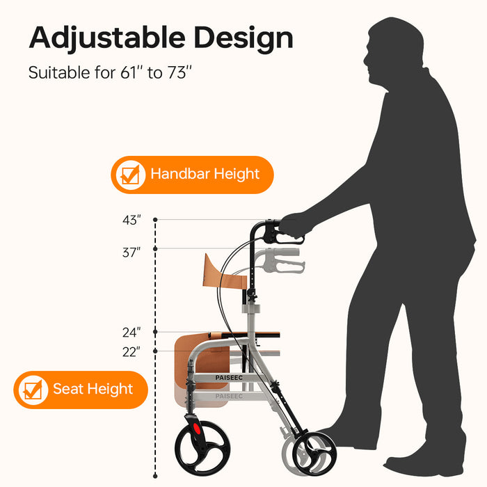 Paiseec R1 rollator - view 8