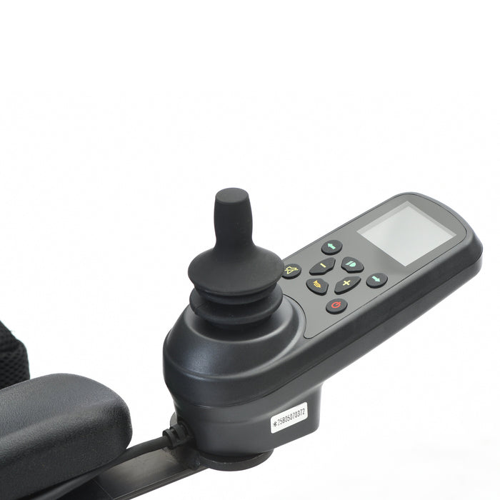 Bangeran Pegasus Upgraded Pediatric Power Wheelchair with Headrest - 265 lb Capacity