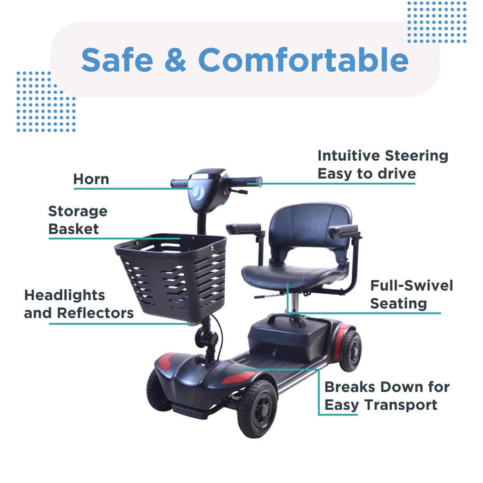 Journey Adventure 4-Wheel Mobility Scooter - image 5