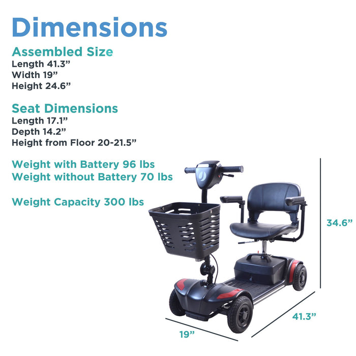 Journey Adventure 4-Wheel Mobility Scooter - image 7