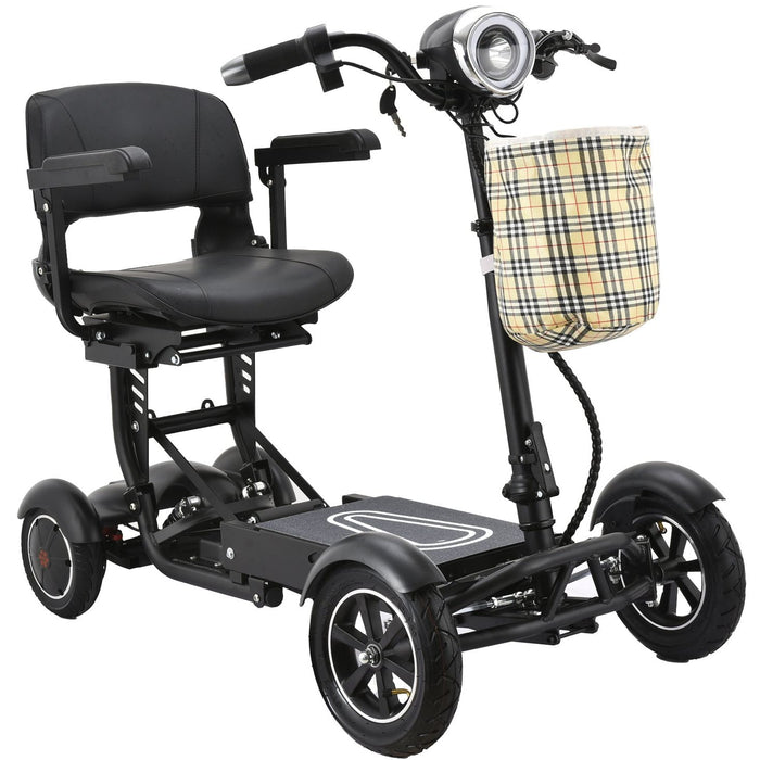 Bangeran Dragon Mobile EX Folding Travel Mobility Scooter - 300 lb Capacity