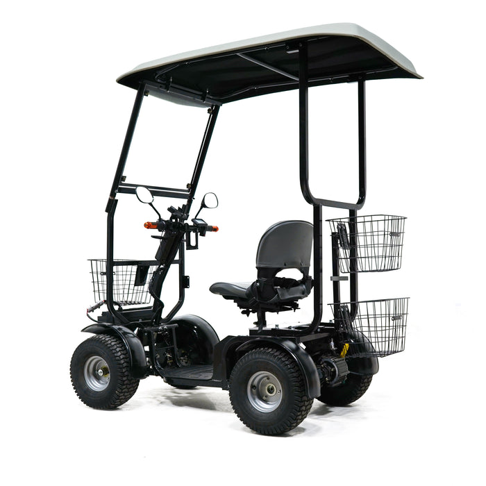 Green Transporter Cheeta Ninja All-Terrain Mobility Scooter with Swivel Seat - 500 lb Capacity