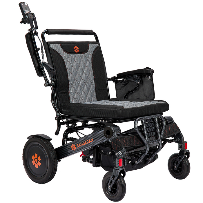 Bangeran Mammoth EX Auto Fold Heavy Duty Power Wheelchair - 500 lb Capacity