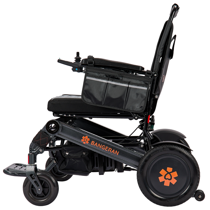 Bangeran Mammoth EX Auto Fold Heavy Duty Power Wheelchair - 500 lb Capacity