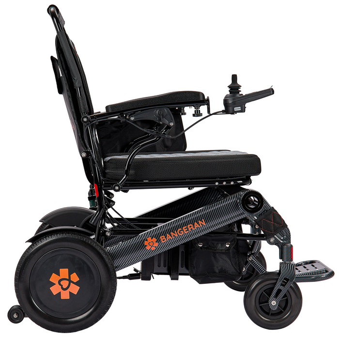 Bangeran Mammoth EX Auto Fold Heavy Duty Power Wheelchair - 500 lb Capacity