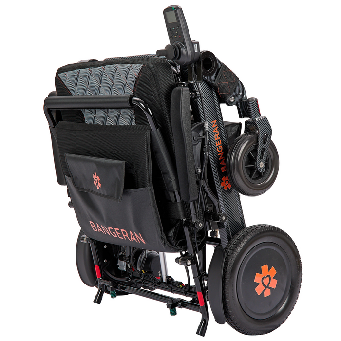 Bangeran Mammoth EX Auto Fold Heavy Duty Power Wheelchair - 500 lb Capacity