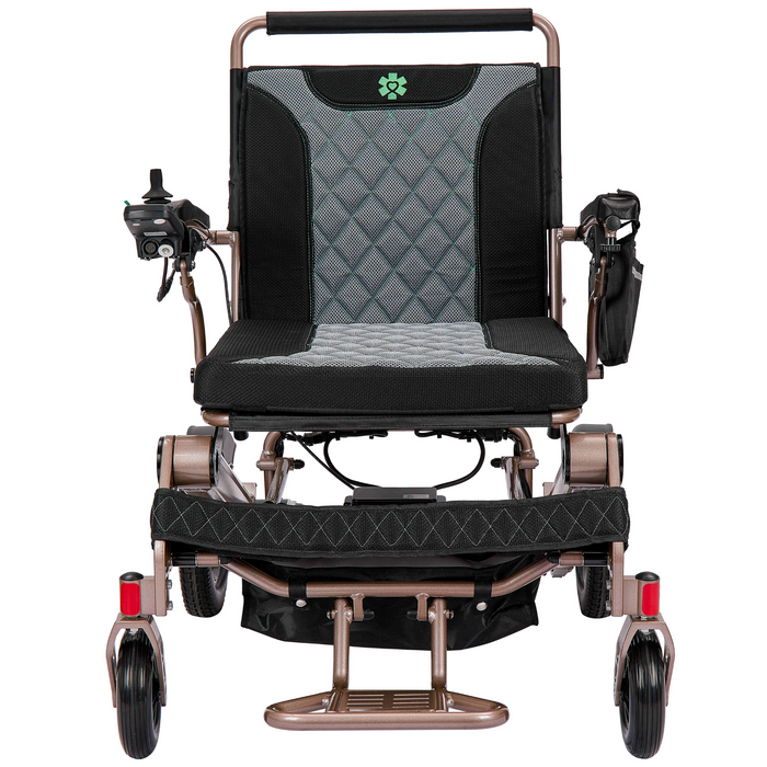 Bangeran Mammoth EX Auto Fold Heavy Duty Power Wheelchair - 500 lb Capacity