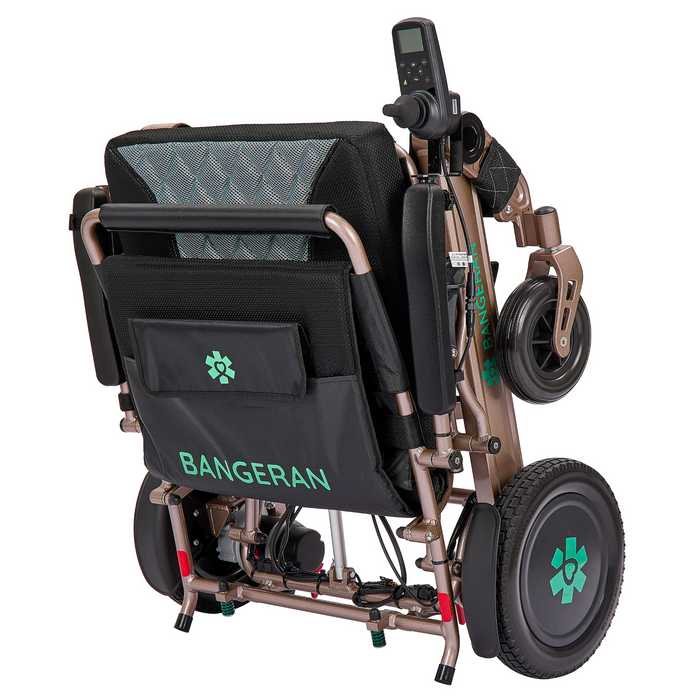 Bangeran Mammoth EX Auto Fold Heavy Duty Power Wheelchair - 500 lb Capacity