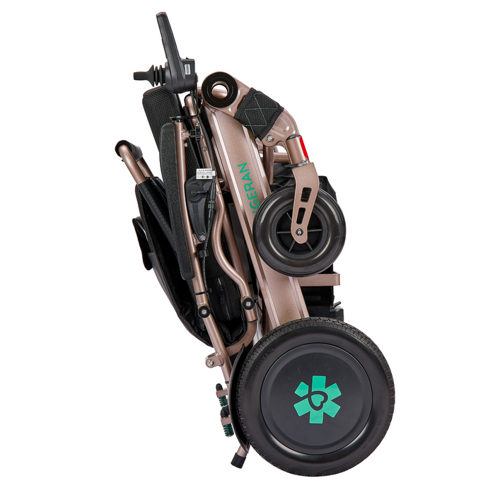 Bangeran Mammoth EX Auto Fold Heavy Duty Power Wheelchair - 500 lb Capacity