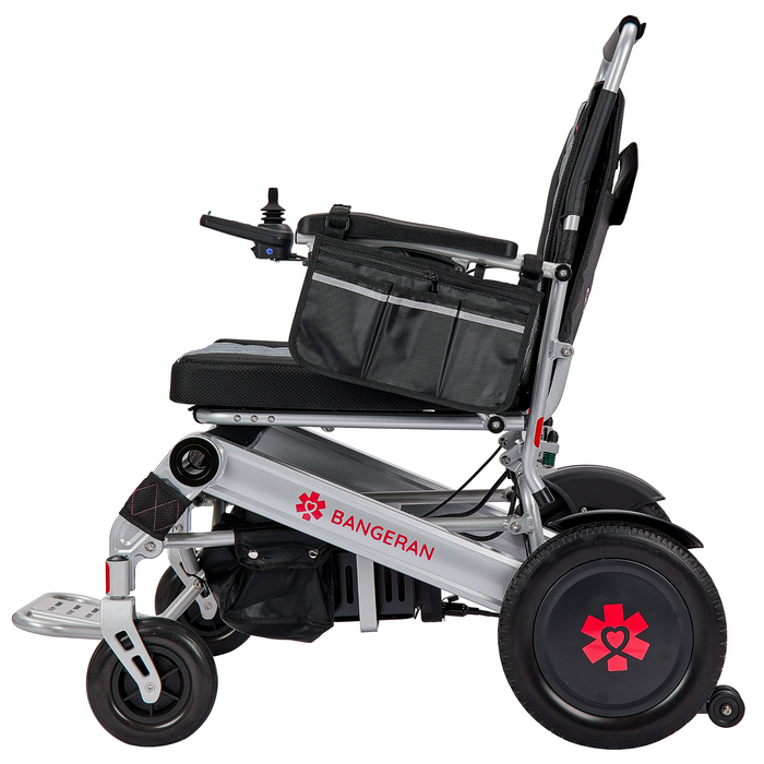 Bangeran Mammoth EX Auto Fold Heavy Duty Power Wheelchair - 500 lb Capacity
