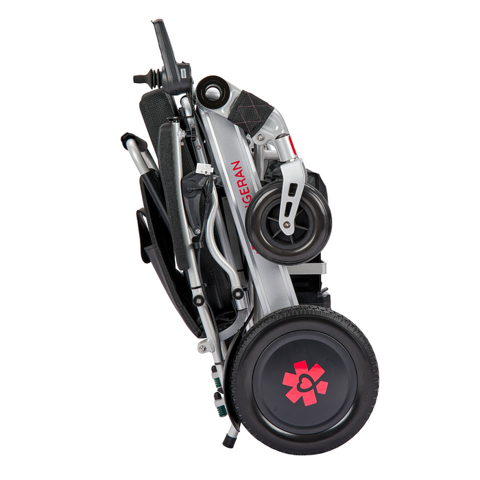 Bangeran Mammoth EX Auto Fold Heavy Duty Power Wheelchair - 500 lb Capacity