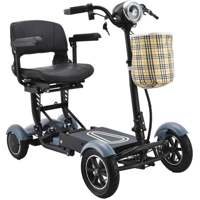 Bangeran Dragon Mobile EX Folding Travel Mobility Scooter - 300 lb Capacity