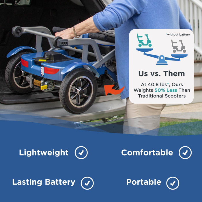 Journey So Lite Folding Travel Mobility Scooter - image 3