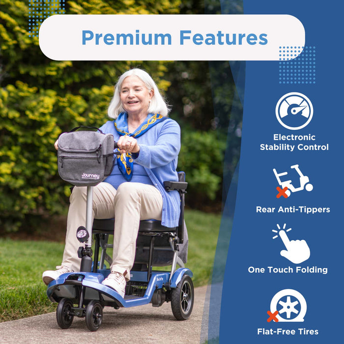 Journey So Lite Folding Travel Mobility Scooter - image 2