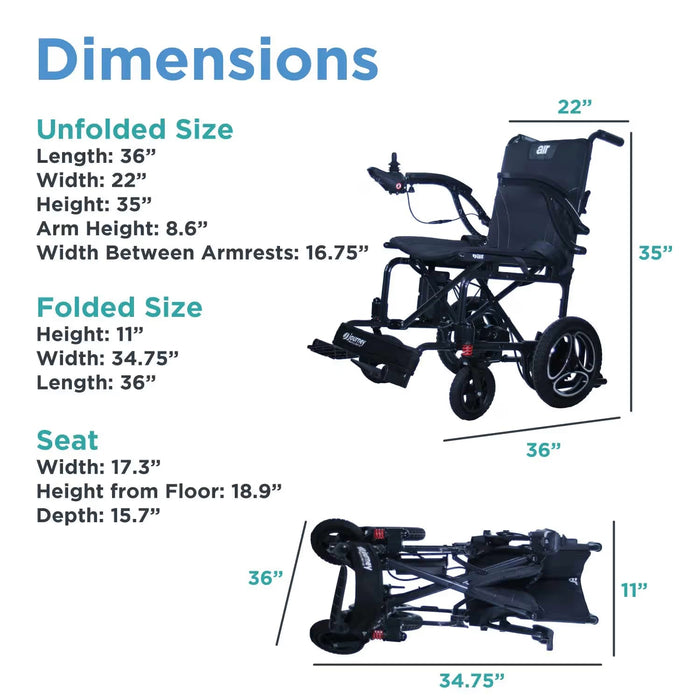 Journey Air Folding Power Wheelchair (2026) - image 2