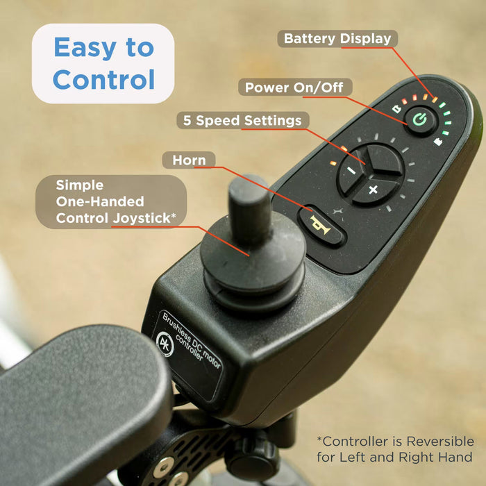Journey Zoomer Folding Power Chair - image 8