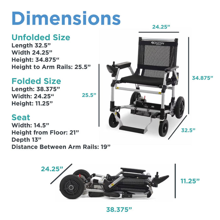 Journey Zoomer Folding Power Chair - image 5